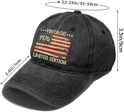 50th Birthday Gifts for Men Women,Vintage 1976 Hat,50th Birthday