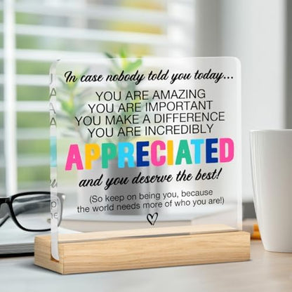 Thank You Appreciation Gifts for Colleague Coworker Boss Teacher