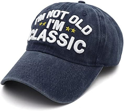 Funny Retirement or Birthday Gifts Hats for Men Women,I'm Not Old