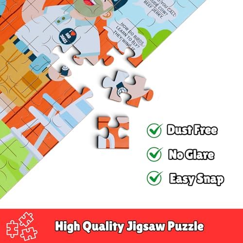 Dad Gifts - 500 Piece Dad Joke Puzzle - Jigsaw Puzzles for Adults