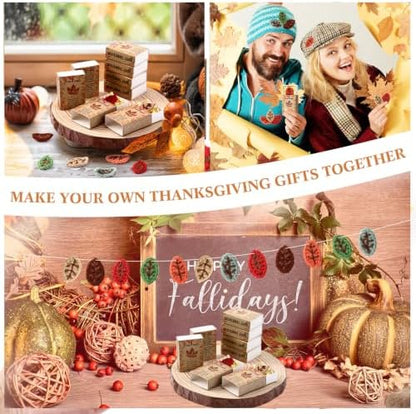 Wettarn 12 Sets Fall Gifts Bulk for Adults, Friendsgiving Party Favors