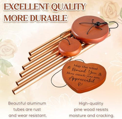 Thank You Gifts for Women, Thank You Gifts Wind Chimes - with