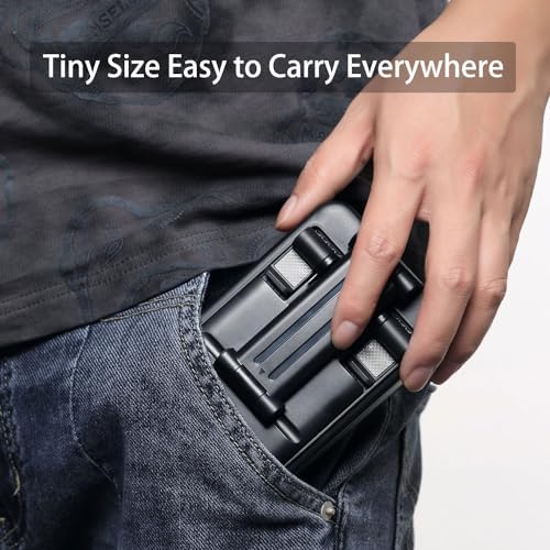 Gifts for Men Him, Cell Phone Stand with Bluetooth Speaker&Led Color