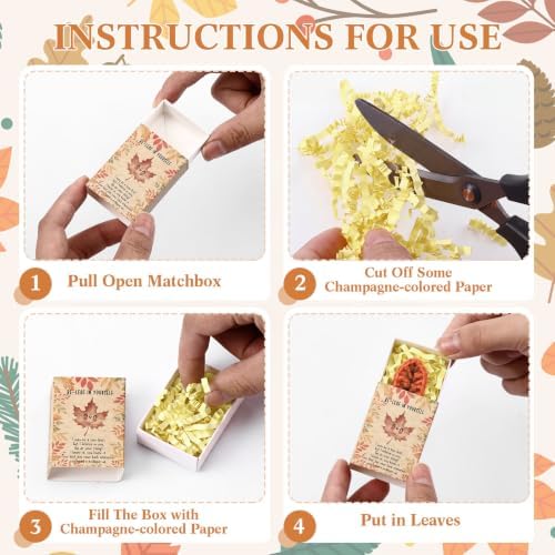 Wettarn 12 Sets Fall Gifts Bulk for Adults, Friendsgiving Party Favors