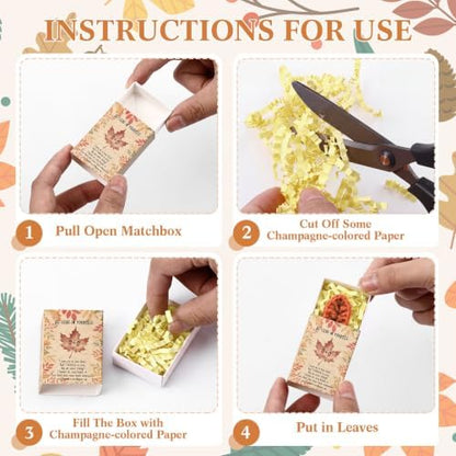 Wettarn 12 Sets Fall Gifts Bulk for Adults, Friendsgiving Party Favors