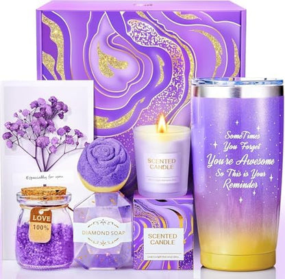 BodyRefresh Christmas Birthday Gifts for Women, Gift Basket for Her