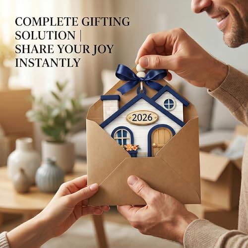 New Home Ornament 2026, New Home Gifts, Housewarming Presents, New