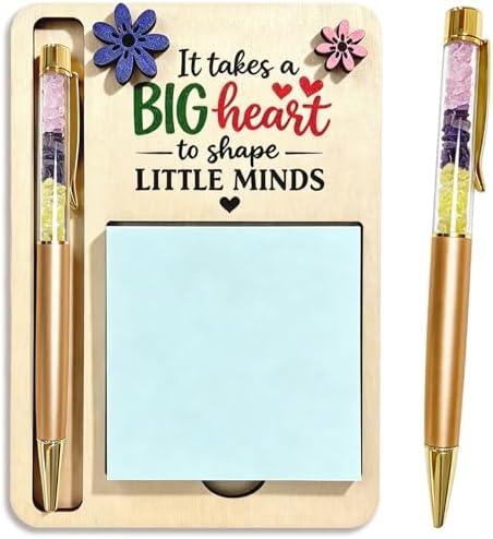 Teacher Appreciation Gift Set, Crystal Pen Thank You, It Takes a Big