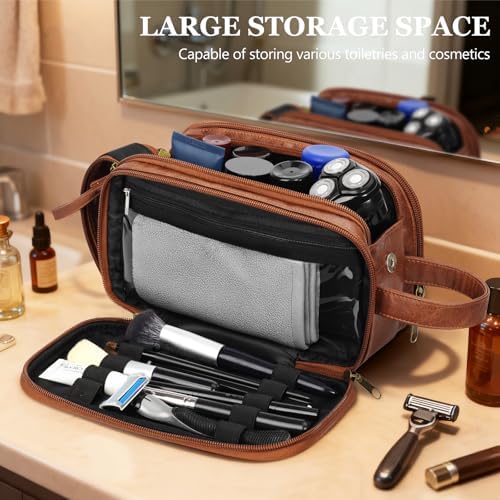 Mens Gifts for Birthday,Toiletries Travel Bag,Anniversary Groomsmen