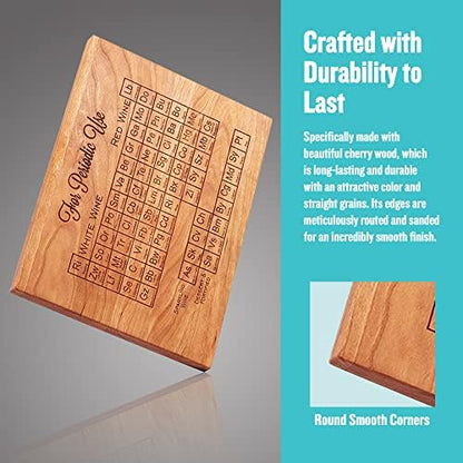 Blue Ridge Mountain Gifts Laser Engraved Cherry Wood Cutting Board