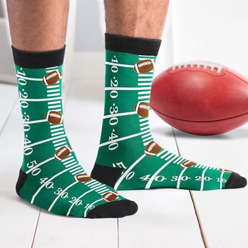 Funny Socks For Men - Cool Mens Football Socks, Sports Stocking