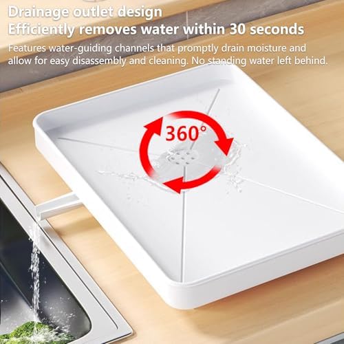 Dish Drying Rack for Kitchen Counter,Carbon Steel Sink Organization &