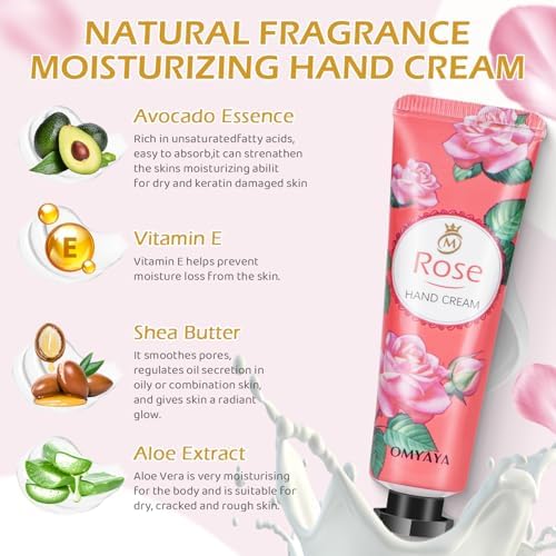 36 Pack Hand Cream Set, Hand Lotion Travel Size, Mothers Day Gifts for