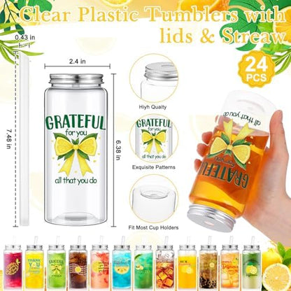 AmazingSpark 72 Pcs Thank You Gifts Bulk Employee Lemon Appreciation
