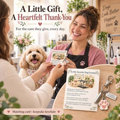 The You Make a Difference Appreciation Gift Set – Keychain & Greeting