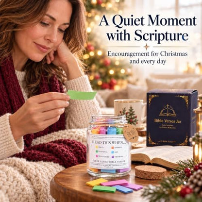 Read This When Bible Verses Jar – Birthday Gifts for Women, Christian