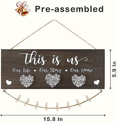 Couples Christmas Gift, This Is Us Wall Decor - Family Gifts Ideas
