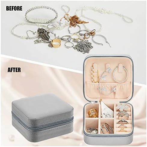 Taiyin 6/12/50 Pcs Travel Jewelry Case Bulk
