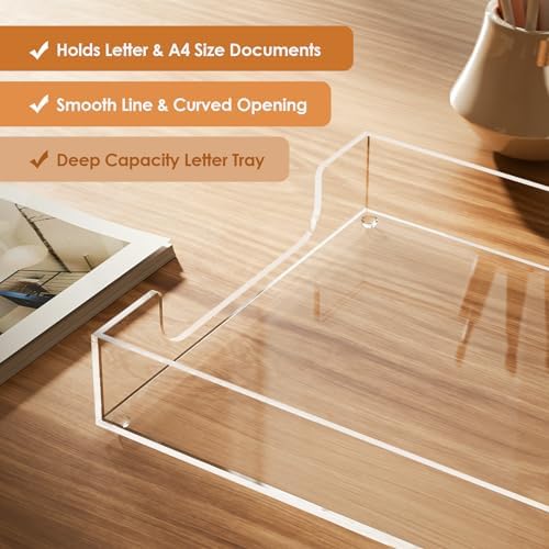 MaxGear Acrylic Letter Tray