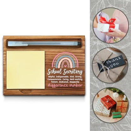 School Secretary Sticky Note Holder, School Secretary Thank You