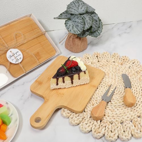 Nuogo 16 Set Bamboo Charcuterie Boards Christmas Wedding Party