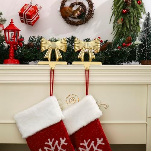 Christmas Stocking Holders Set of 2 - Christmas Stocking Holders for