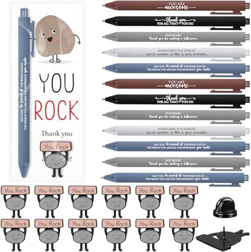 Sayglossy 24 Sets You Rock Employee Staff Appreciation Positive Gifts