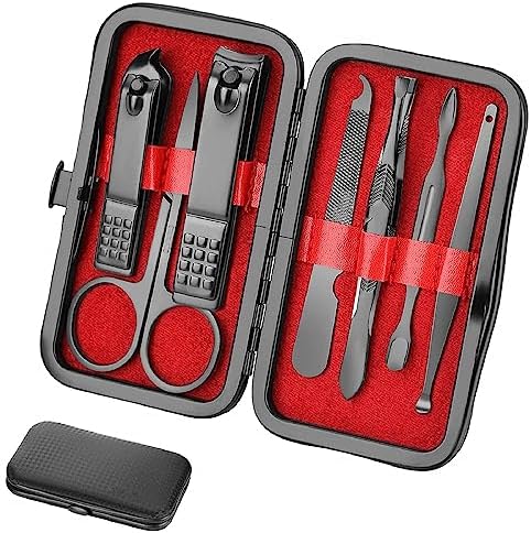 Aceoce Manicure Set Nail Clippers Set Gifts for Men Manicure Pedicure