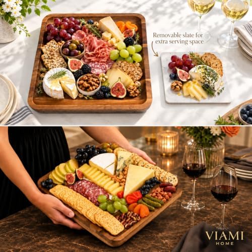Acacia Charcuterie Board Set, Hosting Essentials, Cheese Platter