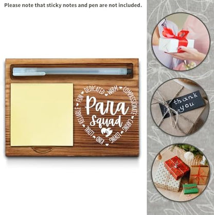 para Squad Sticky Note Holder, Paraprofessional Appreciation Gifts
