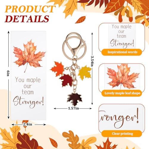 20 Sets Fall Party Favors, Fall Gifts Bulk for Coworker, Employee