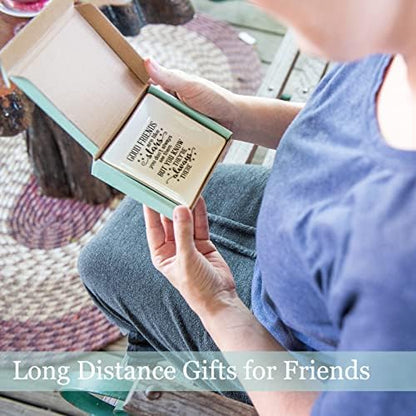 HOME SMILE Good Friends Bestie Birthday Gifts for Women Her Ring