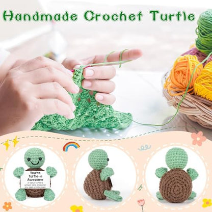 Mini Funny Turtle Birthday Gifts for Women Men Christmas, Thanksgiving