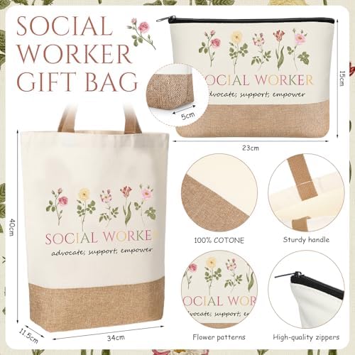 Hushee 6 Sets Social Worker Gifts, Appreciation Gifts for Coworkers