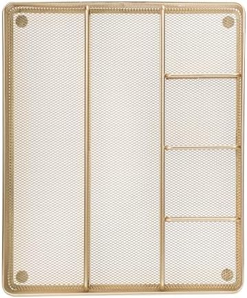 Annova Desk Top Organizer Tray for Office Organization - Metal Mesh