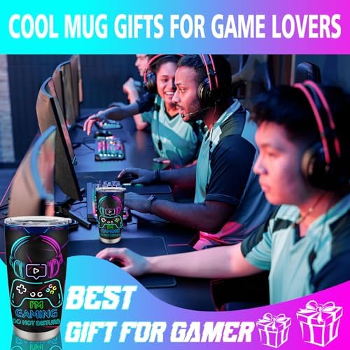 Gamer Gifts for Men, Easter Gifts for Gamers Kids, Gaming Stuff Mugs