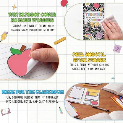BEAWART Teacher Sticky Notes Set, Composition Classroom Appreciation