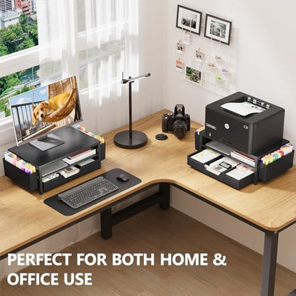 OPNICE Desk Organizers and Accessories, Computer Monitor Stand Riser