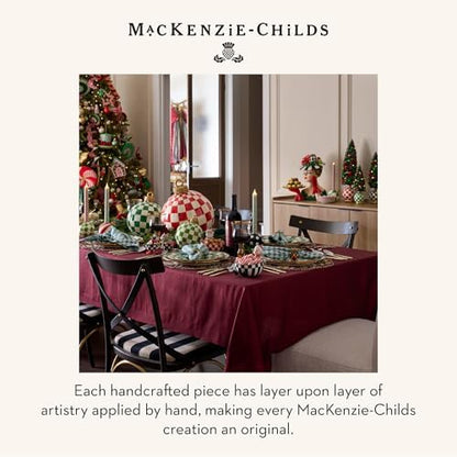 MACKENZIE-CHILDS Set of 4 Polyresin Napkin Rings, Cute Napkin-Holder
