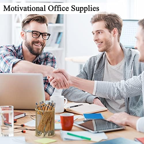 Fulmoon 100 Pcs Employee Appreciation Bamboo Pens with Inspirational