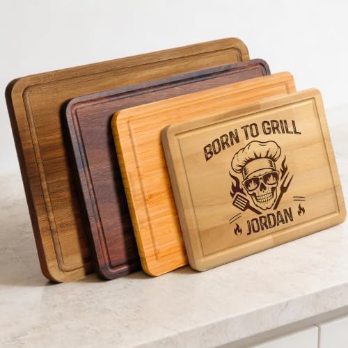Funny BBQ Cutting Board, Personalized Dad Grill, BBQ, Grilling Gifts