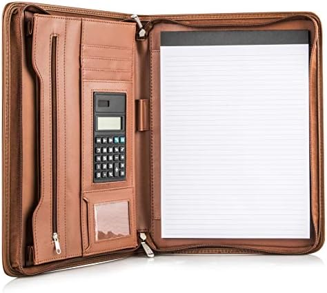 Cossini Premium Business Portfolio with Zipper – Padfolio - Superior