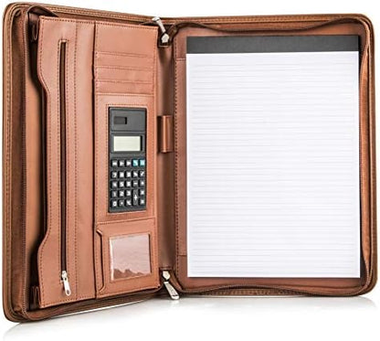 Cossini Premium Business Portfolio with Zipper – Padfolio - Superior