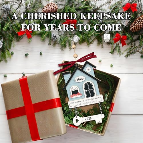 New Home Ornament 2026 - Housewarming Gifts for New House, First New
