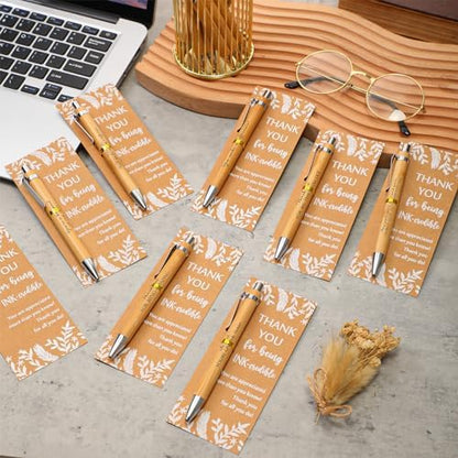 ReliThick 50 Sets Employee Appreciation Gifts Thank You Ballpoint Pen