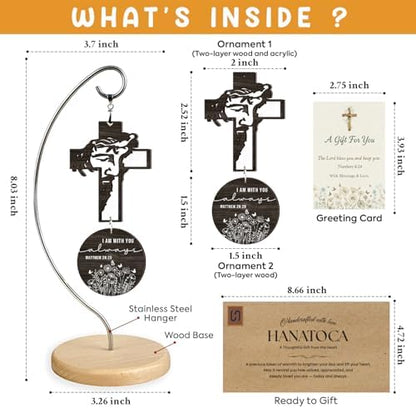 Christian Jesus Hanging Decor, Christian Gifts for Men, Women, Jesus