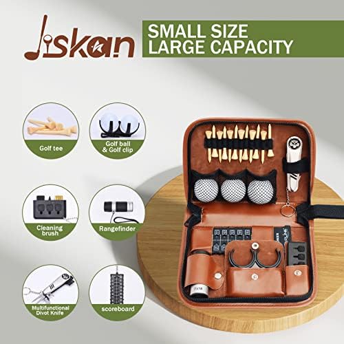 Jiskan Golf Gifts for Men and Women, Golf Accessories Set with Hi-End
