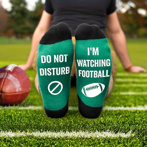 Funny Socks For Men - Cool Mens Football Socks, Sports Stocking