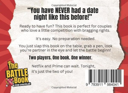 The Battle Book For Couples: 1v1 Interactive Games - You've Never Had