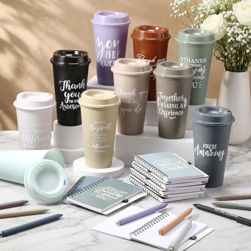 Teenyyou 135 Pcs Employee Appreciation Gift Set Bulk, Dark Color